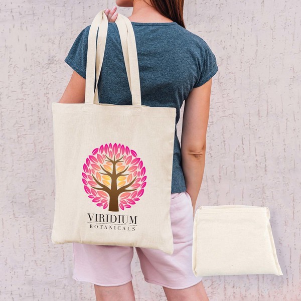 Urban Shopper Folding Calico Bag (LH) | Branded Bag | Printed Bag NZ | Logoline | Withers & Co