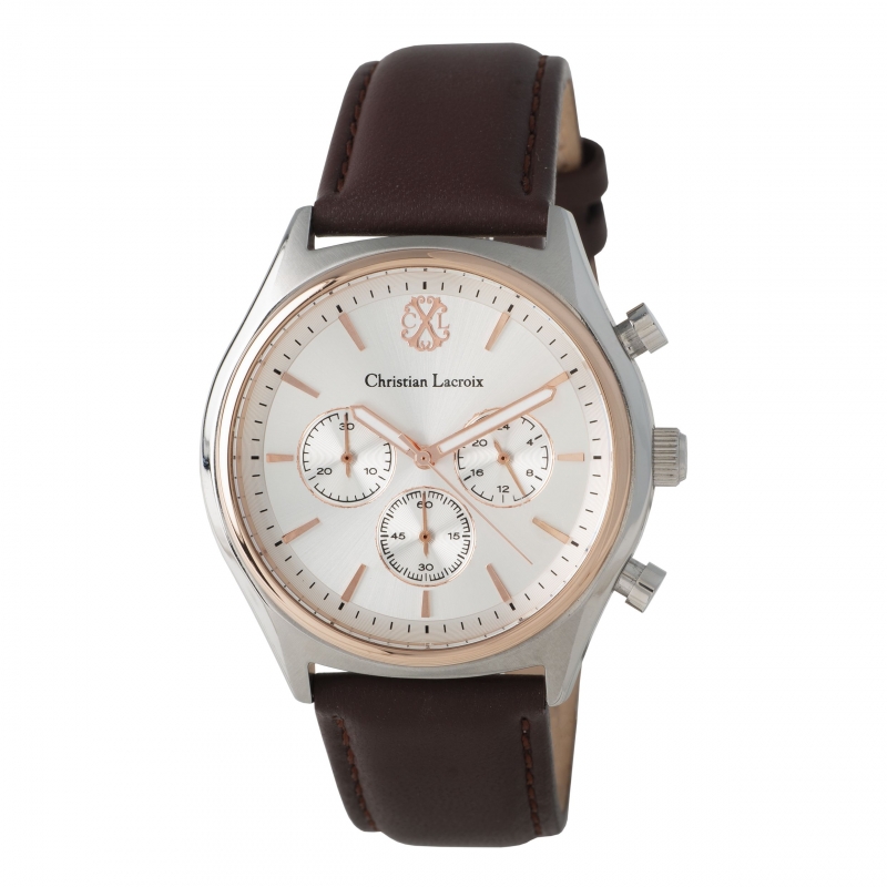 Christian Lacroix Chronograph More Chrome Watch