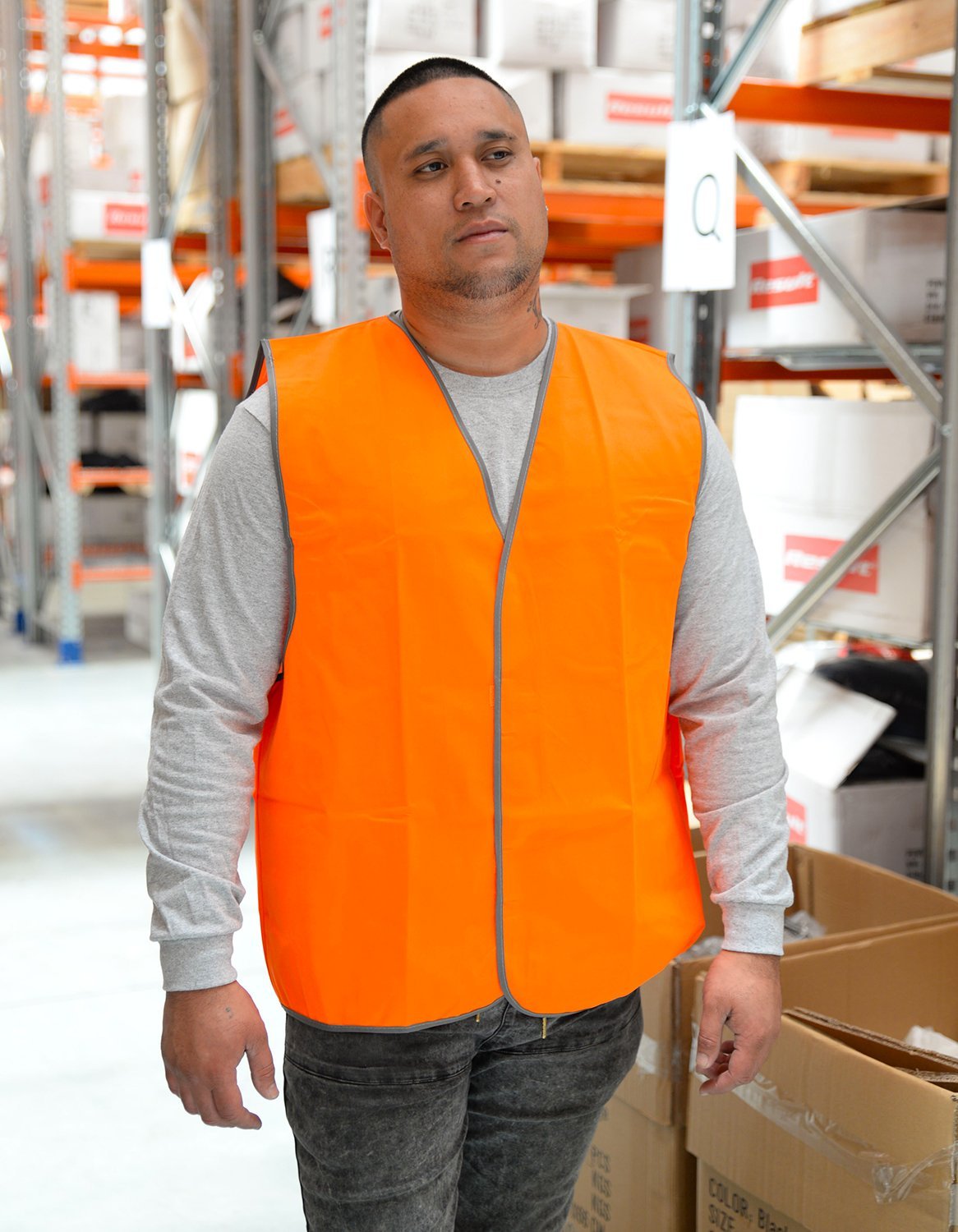 Hi Visibility Safety Vest Day Wear Only | Withers and Co | Hi Vis Apparel