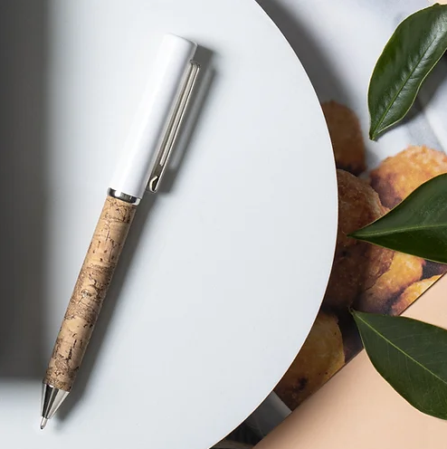 Siliax Cork and Metal Pen | Custom Cork and Metal Pen | Personalised Pens NZ | Wholesale Pens Online | Promotional Products NZ | Branded merchandise NZ | Branded Merch | Personalised Merchandise | Custom Promotional Products | Promotional Merchandise