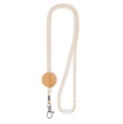 Kara Cotton cord Lanyard