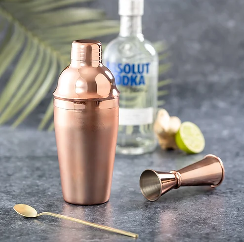 Copper Cocktail Shaker