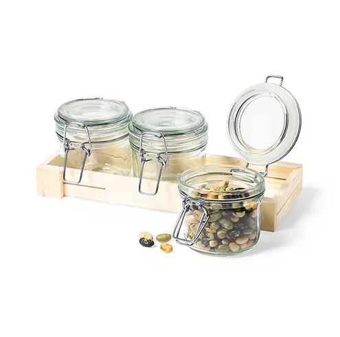 Glass Jar Set