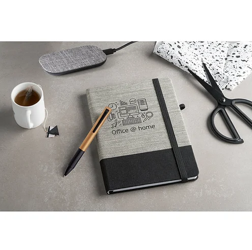 Cotton Canvas Notebook | Custom Notebook | Notebooks NZ | A5 Notebook NZ | Personalised Notebooks NZ | Custom Merchandise | Merchandise | Promotional Products NZ | Branded merchandise NZ | Branded Merch | Personalised Merchandise | Custom Promotional Prod