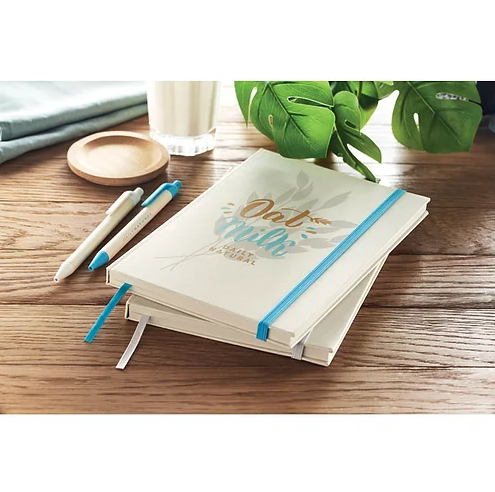 Custom Recycled Milk Carton Notebook | Custom Notebook | Notebooks NZ | A5 Notebook NZ | Personalised Notebooks NZ | Custom Merchandise | Merchandise | Promotional Products NZ | Branded merchandise NZ | Branded Merch | Personalised Merchandise | Custom