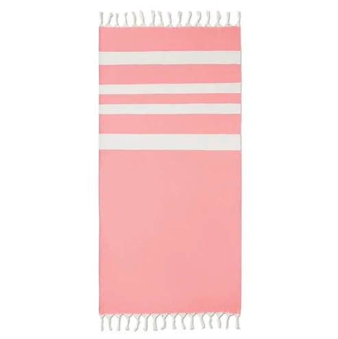 Beach towel from recycled fabrics