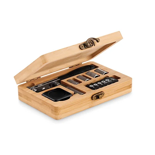 13 Piece Tool set in Bamboo