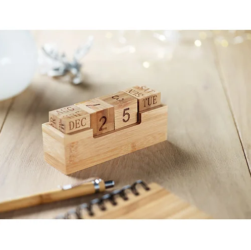 Bamboo Calendar | Custom Calendar | Custom Merchandise | Merchandise | Promotional Products NZ | Branded merchandise NZ | Branded Merch | Personalised Merchandise | Custom Promotional Products | Promotional Merchandise