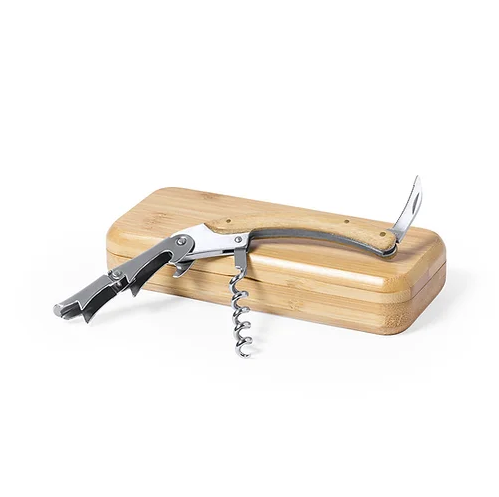 Bamboo Corkscrew Opener