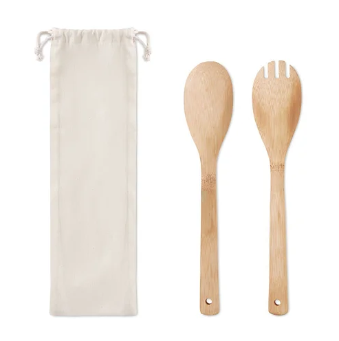 Bamboo Salad Utensils | Custom Salad Utensils | Custom Merchandise | Merchandise | Promotional Products NZ | Branded merchandise NZ | Branded Merch | Personalised Merchandise | Custom Promotional Products | Promotional Merchandise