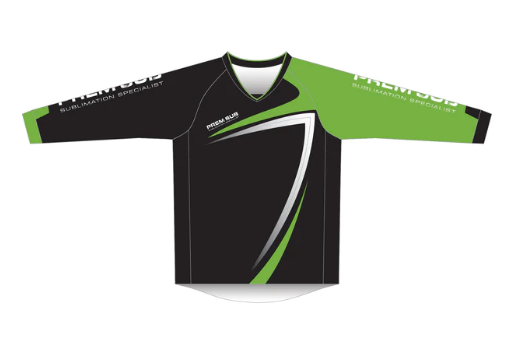 Cycling BMX Jersey Longsleeve | Jersey Longsleeve | Custom Sublimation Apparel | logo printing on clothing | online custom clothing nz | custom apparel | Custom Merchandise | Merchandise | Promotional Products NZ | Branded merchandise NZ | Branded Merch