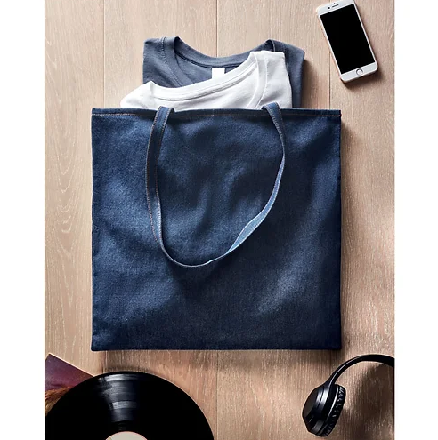 Denim Tote Bag | Tote Bag | Tote Bag NZ | Large Tote Bag NZ | Black Tote Bag NZ | Custom Merchandise | Merchandise | Promotional Products NZ | Branded merchandise NZ | Branded Merch | Personalised Merchandise | Custom Promotional Products 