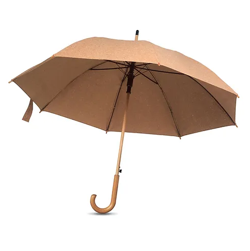 Natural Cork Umbrella | Branded Umbrella NZ  | Custom Merchandise | Merchandise | Customised Gifts NZ | Corporate Gifts | Promotional Products NZ | Branded merchandise NZ | Branded Merch | Personalised Merchandise | Custom Promotional Products 