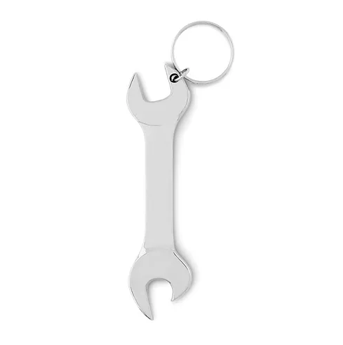 Wrench shape and key ring