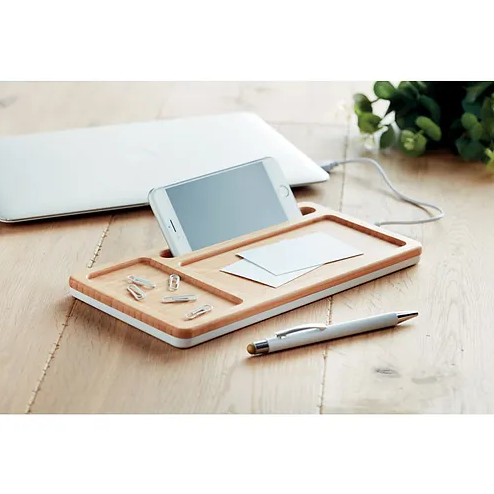 Desk storage box - wireless charger | Desk storage box | Customised Desk storage box | wireless charger | Customised wireless charger | Custom Portable Charger | Custom Merchandise | Merchandise | Customised Gifts NZ | Corporate Gifts 