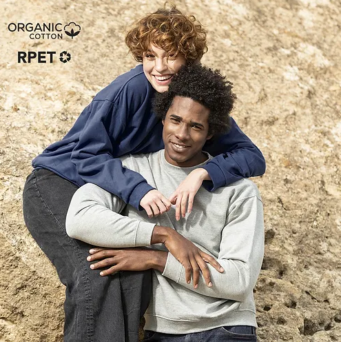 Organic Cotton and RPET Sweatshirt