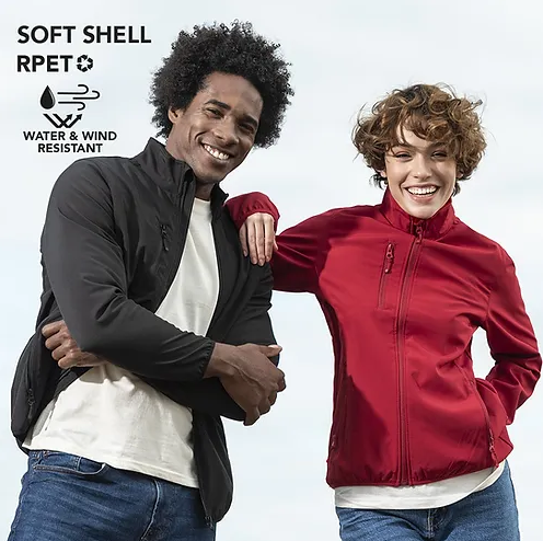RPET Scola Soft Shell Jacket | Soft Shell Jacket | Customised Soft Shell Jacket | logo printing on clothing | online custom clothing nz | custom apparel | apparel merchandise | Custom Merchandise | Merchandise | Customised Gifts NZ | Corporate Gifts |