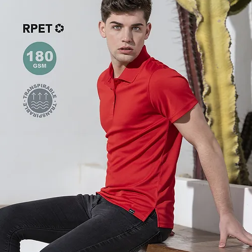 RPET Dekrom Polo Shirt | Custom Colour Polo Shirts | Custom Polyester Polo Shirts | Polo Shirts with Company Logo | logo printing on clothing | online custom clothing nz | custom apparel | apparel merchandise | Custom Merchandise | Merchandise