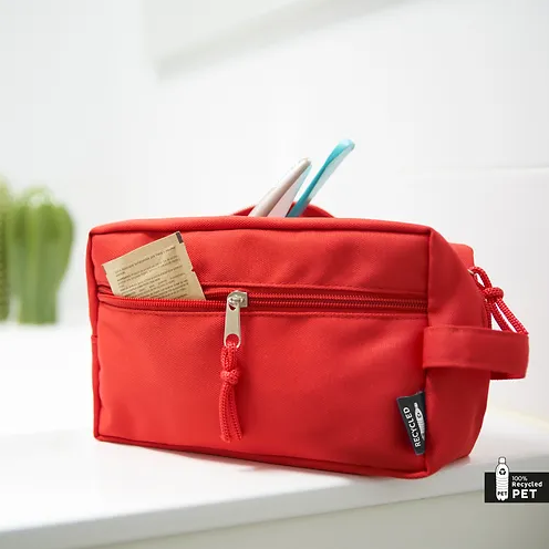 Bubo RPET Toilet Bag | Toilet Bags | Customised Toilet Bags | Personalised Toilet Bags | Custom Merchandise | Merchandise | Customised Gifts NZ | Corporate Gifts | Promotional Products NZ | Branded merchandise NZ | Branded Merch | Personalised Merchandise