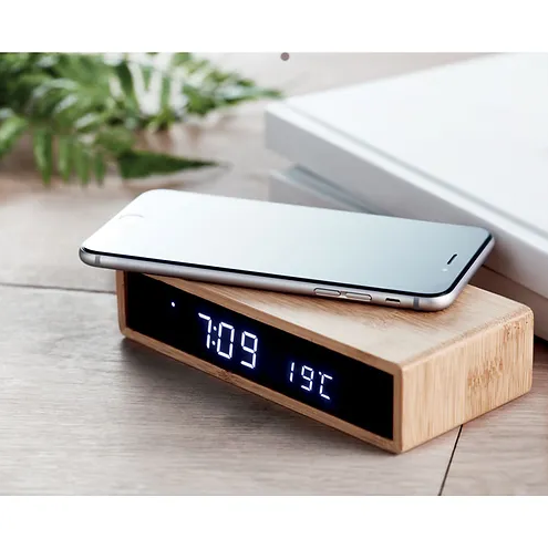 Rumo - wireless charger and clock