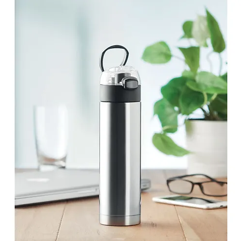 Lux Double Wall 400ml Bottle | Metal Drink Bottle | Stainless Steel Bottle NZ | Stainless Water Bottle NZ | Custom Merchandise | Merchandise | Customised Gifts NZ | Corporate Gifts | Promotional Products NZ | Branded merchandise NZ | Branded Merch 