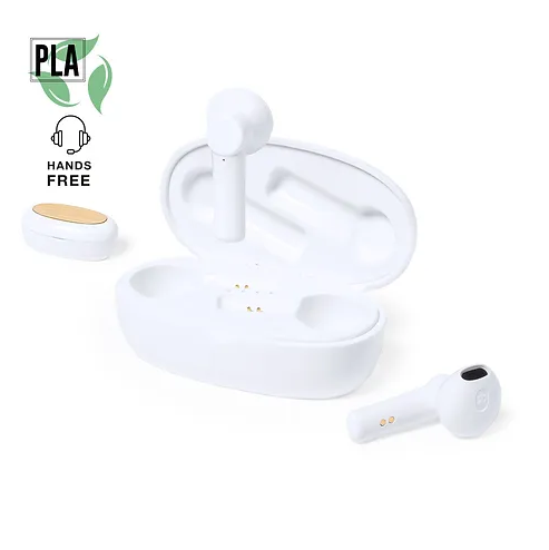 Kermit PLA & Bamboo Earphones | Custom Earphones | Customised Earphones | Personalised Earphones | Custom Merchandise | Merchandise | Customised Gifts NZ | Corporate Gifts | Promotional Products NZ | Branded merchandise NZ | Branded Merch |