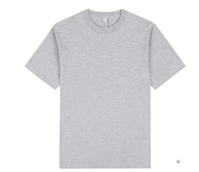 American Apparel Unisex Fine Jersey Short Sleeve T-Shirt