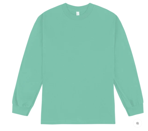 American Apparel Heavyweight Cotton Unisex Long Sleeve T-Shirt