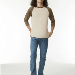 American Apparel CVC Unisex Raglan T-shirt