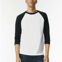 American Apparel CVC Unisex Raglan T-shirt