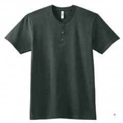 American Apparel CVC Unisex Henley T-shirt
