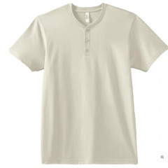 American Apparel CVC Unisex Henley T-shirt