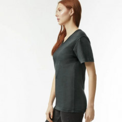 American Apparel CVC Unisex V-neck T-shirt