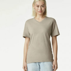 American Apparel CVC Unisex V-neck T-shirt