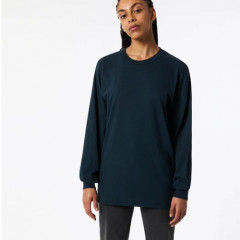 American Apparel Cotton Long Sleeve Fine Jersey T-shirt