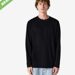 American Apparel Super Heavyweight Long Sleeve T-Shirt with Pocket