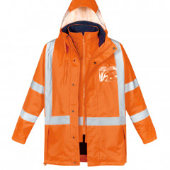 Mens TTMC-W23 X Back 4 In 1 Waterproof Jacket