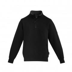 Unisex 1/4 Zip Brushed Fleece Pullover