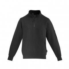 Unisex 1/4 Zip Brushed Fleece Pullover