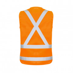 Mens TTMC-W23 Zip X Back Vest
