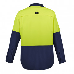 Mens Hi Vis Outdoor Long Sleeve Shirt