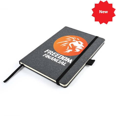 Astro Hard Cover Recycled Leather Notebook