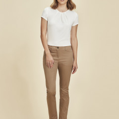 Womens Slim Leg Stretch Chino Pant