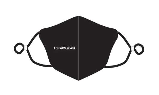 Accessories Sublimated 2 Panel Face Mask