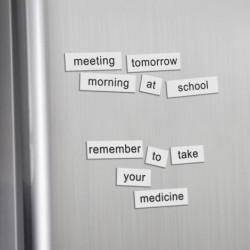 Fridge Magnet Word Set