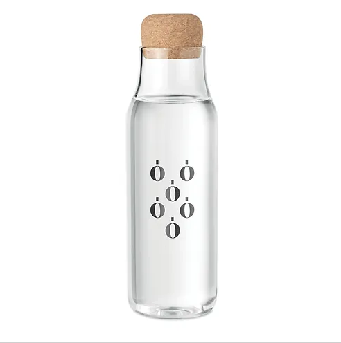 Osna Big - 1L Glass Bottle | Glass Drink Bottle NZ | Glass Drink Bottle | Glass Water Bottle | Glass Water Bottle NZ | Glass Drinking Bottle | Custom Merchandise | Merchandise | Customised Gifts NZ | Corporate Gifts | Promotional Products NZ | 