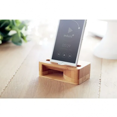 Ampli - Bamboo Phone stand amplifier