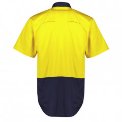 Mens Hi Vis Short Sleeve Shirt