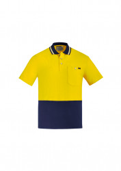 Mens Hi Vis Cotton S/S Polo