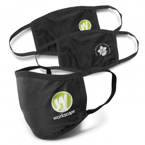 Reusable 3-ply Cotton Face Mask | PPE | Branded Face Masks